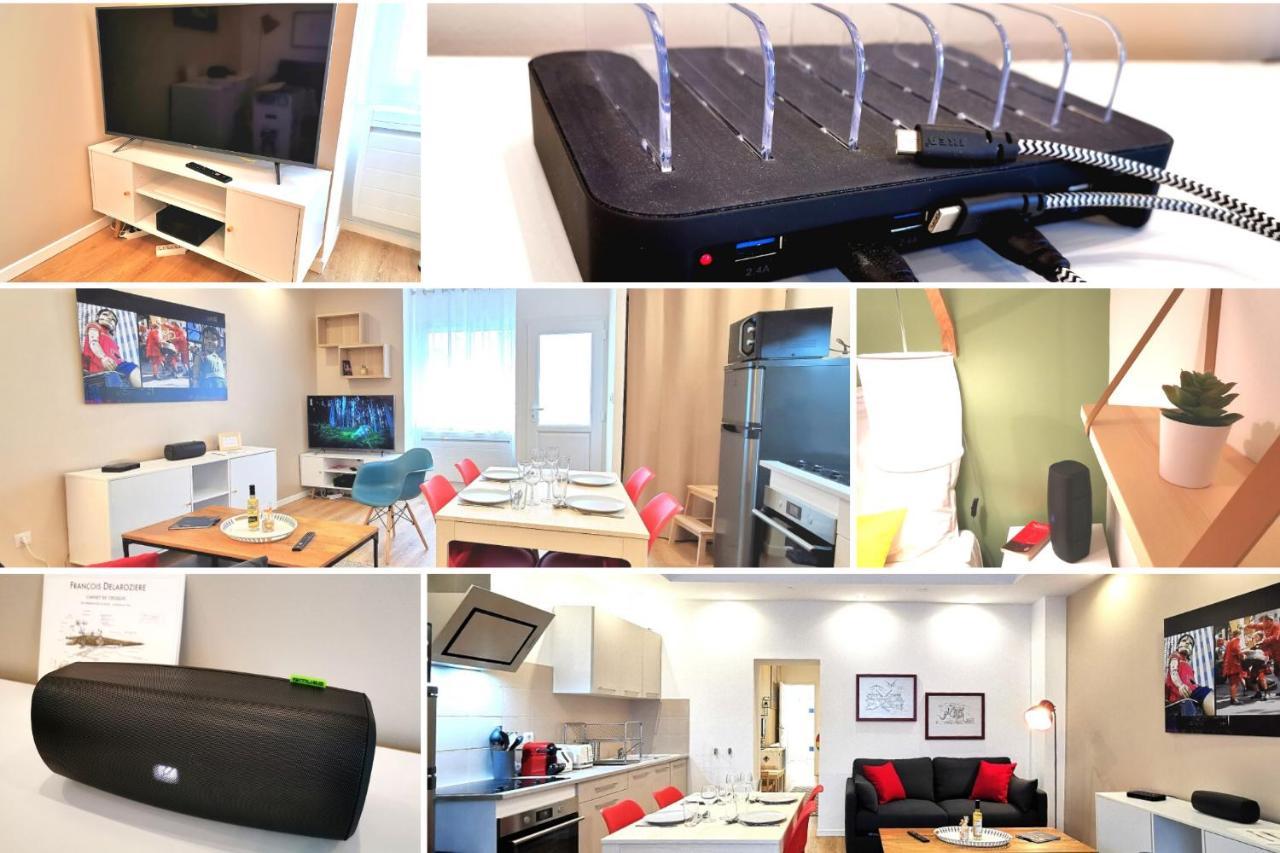 Gare / 2 Chambres / Appartistic Machines De L Ile / Wifi Fibre Nantes Exterior foto