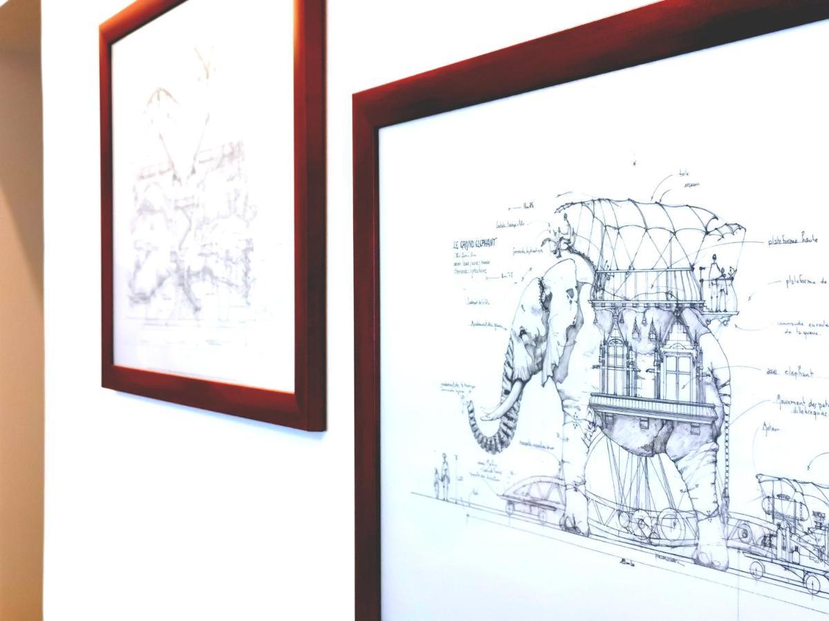 Gare / 2 Chambres / Appartistic Machines De L Ile / Wifi Fibre Nantes Exterior foto